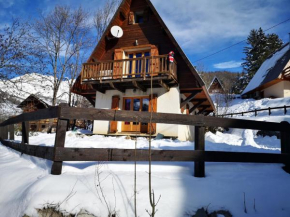 Chalet d'une chambre avec jardin amenage a Allos a 1 km des pistes